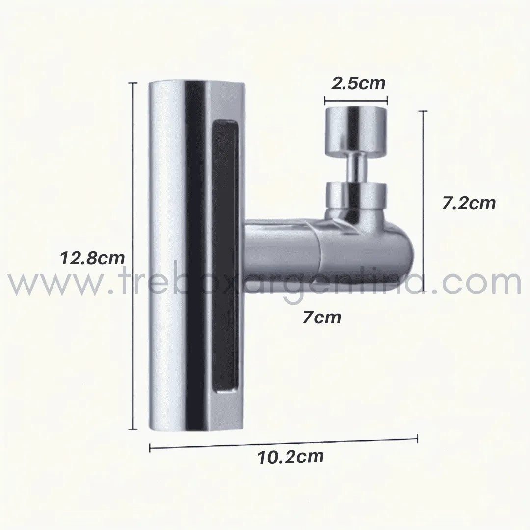 AquaFlex™ Extensor de Grifo Giratorio para Máximo Control y Ahorro de Agua