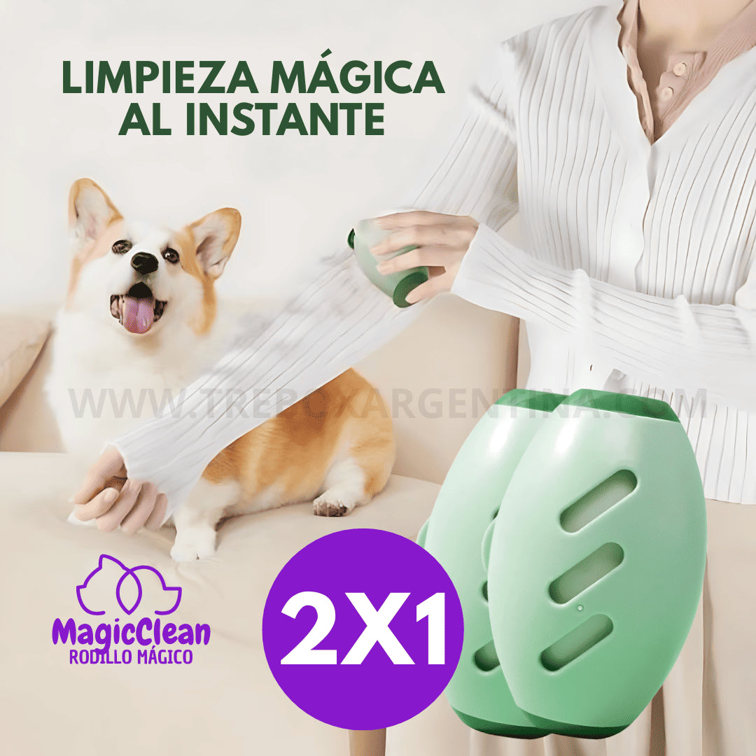 COMBO 2X1 🎁 | Rodillo Mágico Quita Pelusas MagicClean: Pelusas Nunca Más; Magia lavable y reutilizable
