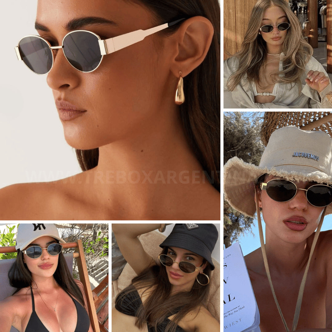 Combo 2X1 | Gafas Monaco + Gafas Sasha + 2 Estuches de Regalo: Tendencia  Old Money para este Verano