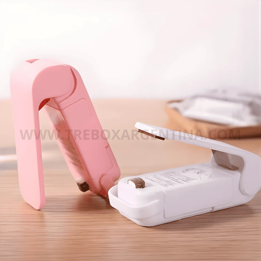 EDICIÓN LIMITADA 2X1 🎁 | SellaMax Portátil : Mantené tus snacks siempre frescos y tu cocina impecable.