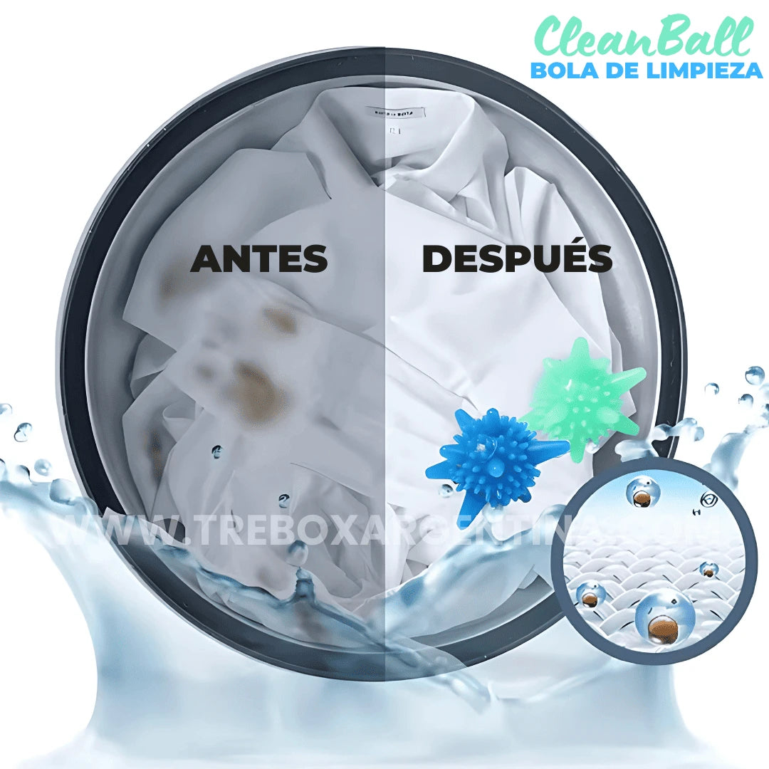 CleanBall Bola De Limpieza | Sin suciedad, sin enredos y sin pelusas.