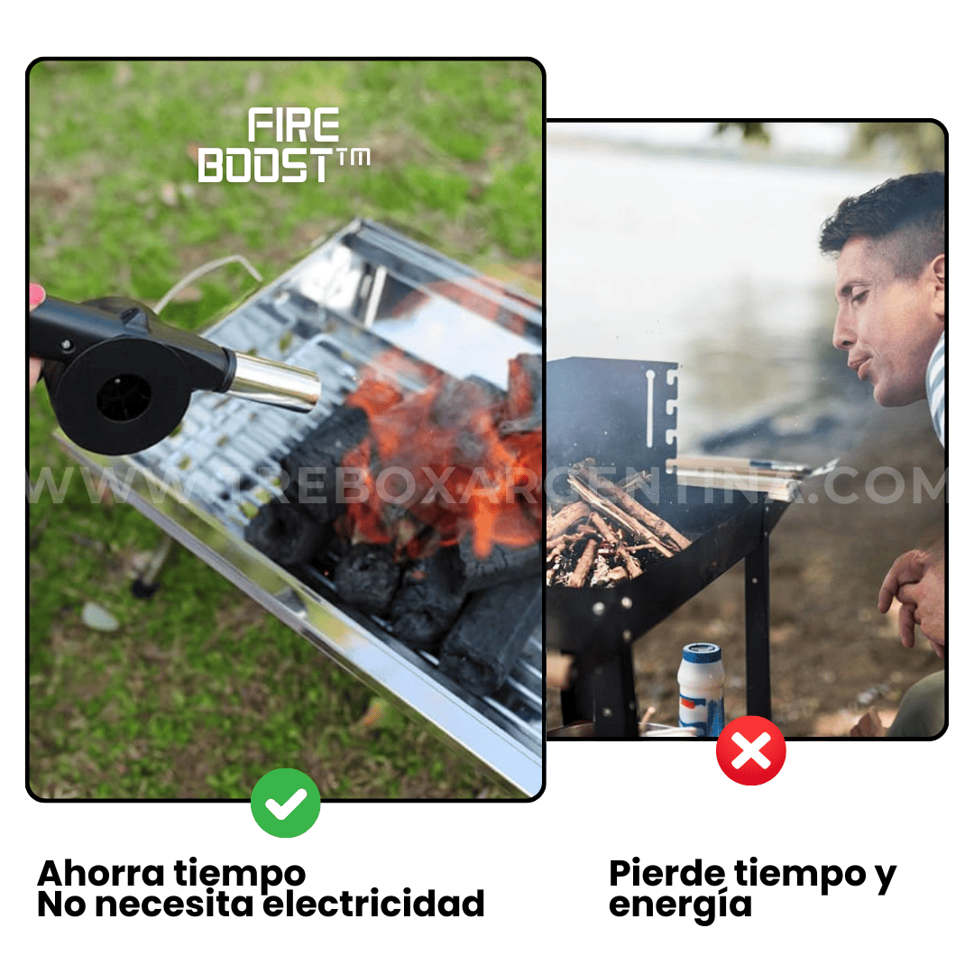 FireBoost™ | Soplador Manual Potente - Prende tu fogata en segundos 🔥