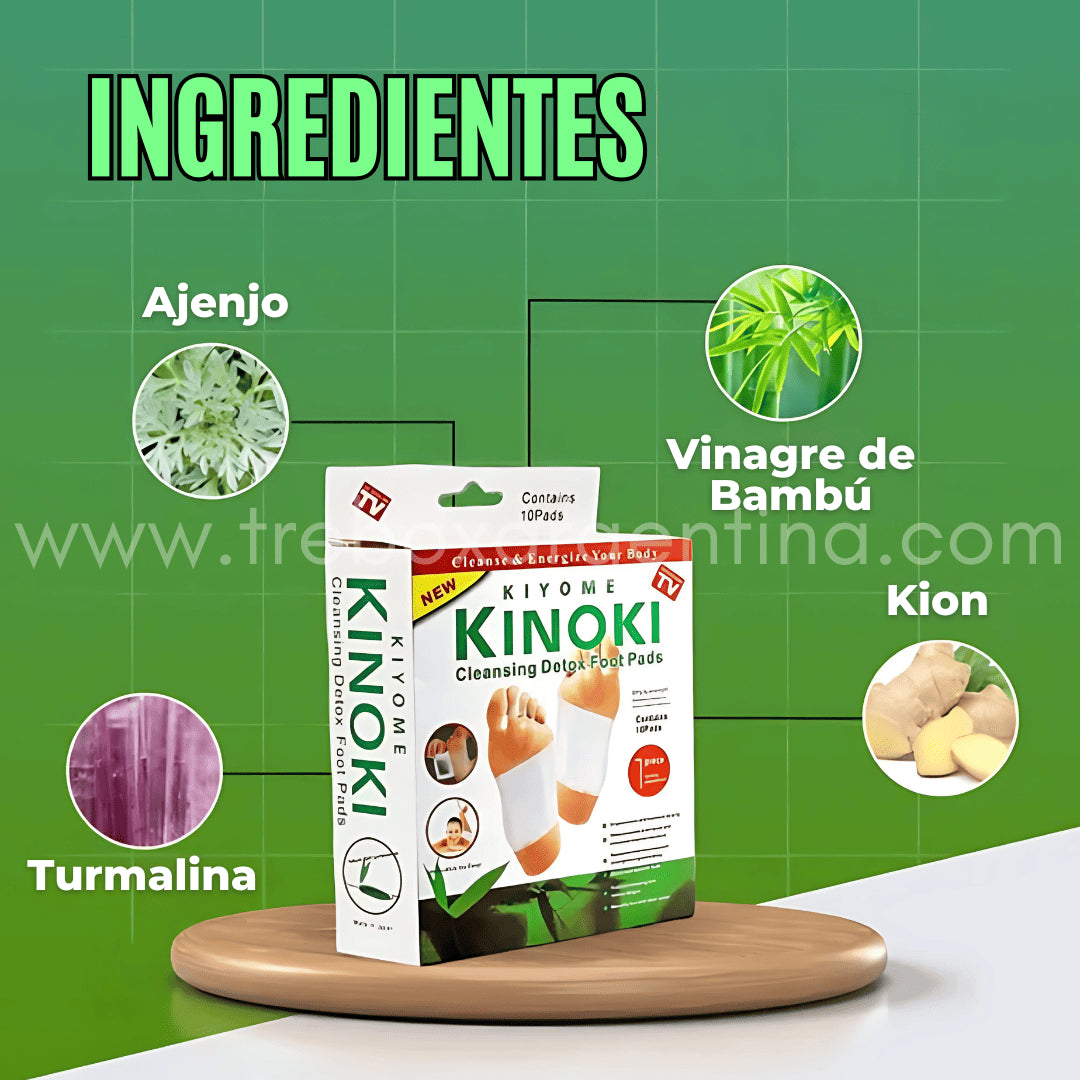 Parches Desintoxicantes KINOKI | Elimina toxinas mientras duermes y despierta renovado