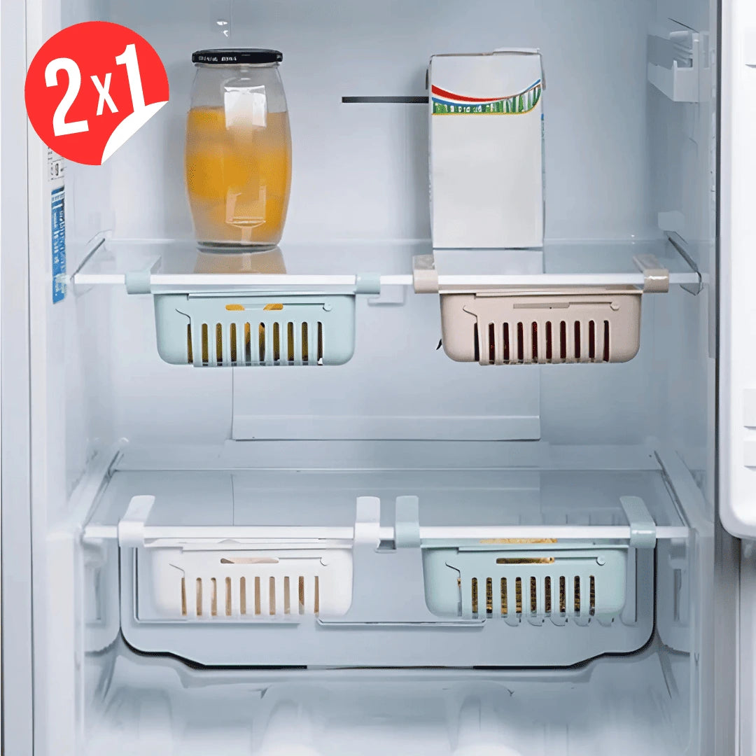 Organizadores de Heladera Expandibles MaxSpace™ - 2X1 ¡Compra 1 y Lleva 1 GRATIS!