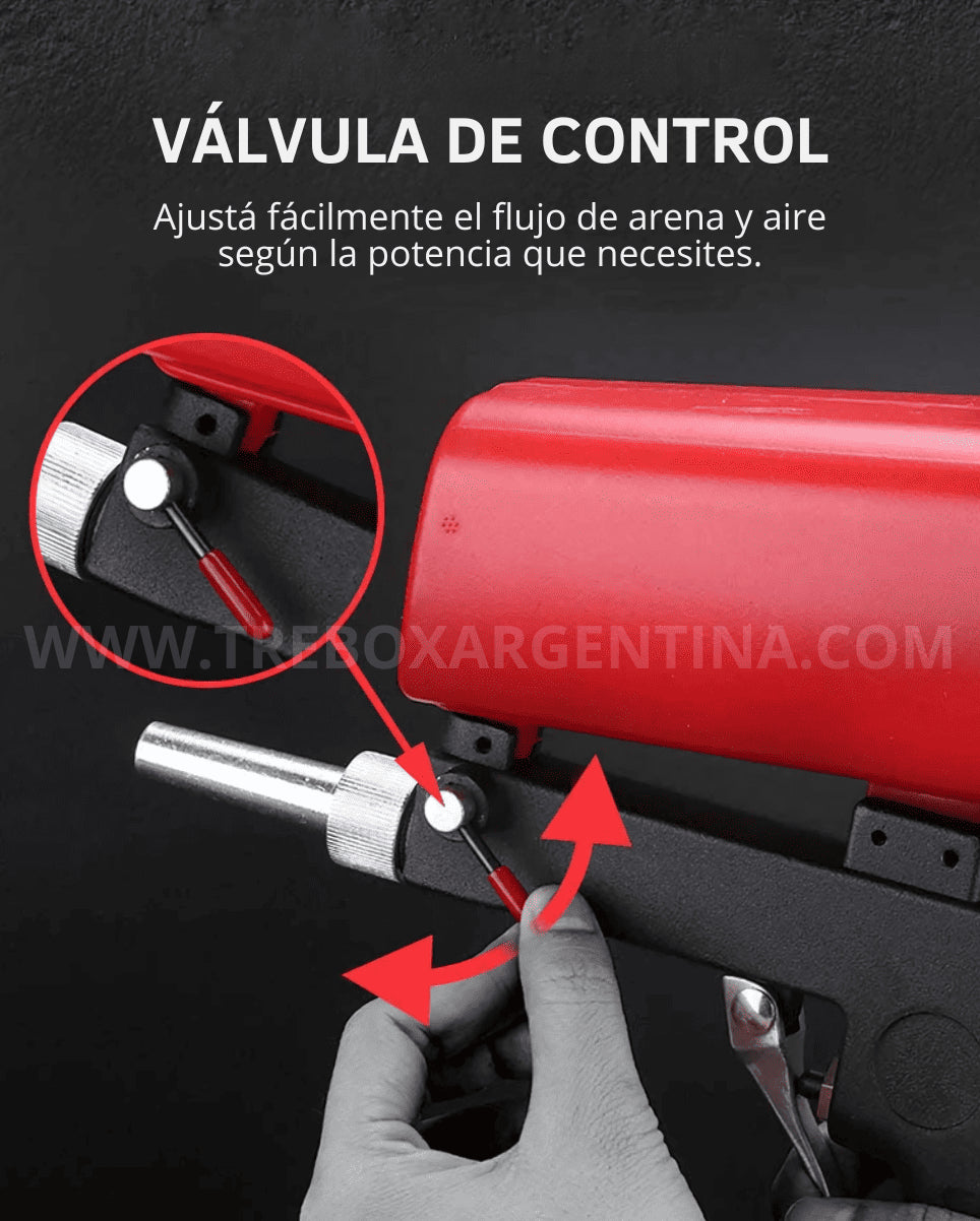OFERTA FLASH⚡️ 30% OFF | BlastPro: Pistola a chorro de areña: ¡Dile adiós al óxido y a la suciedad al instante!