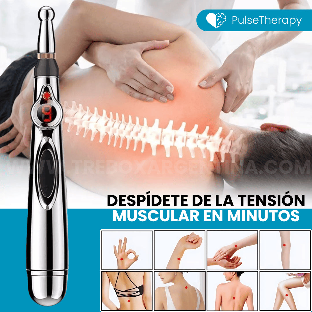 Lápiz de Acupuntura Electromagnético PulseTherapy | Reduce el Estrés y la Tensión sin Medicamentos