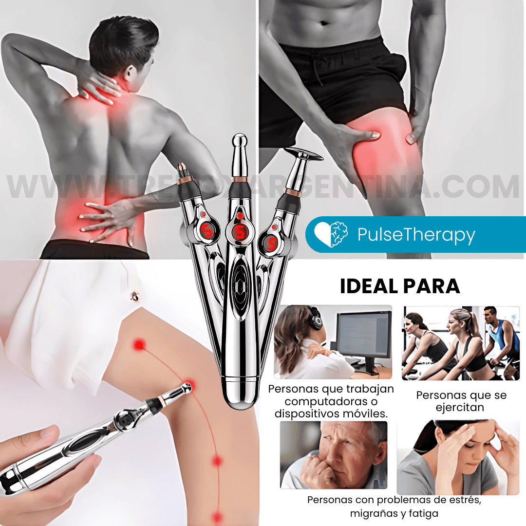 Lápiz de Acupuntura Electromagnético PulseTherapy | Reduce el Estrés y la Tensión sin Medicamentos