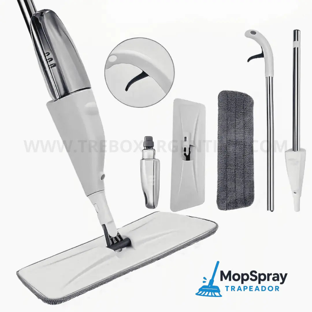 40% OFF 🎁 MopSpray 2 EN 1 Trapeador + Rociador: Limpiá en una pasada, olvidate del trapo y el balde.