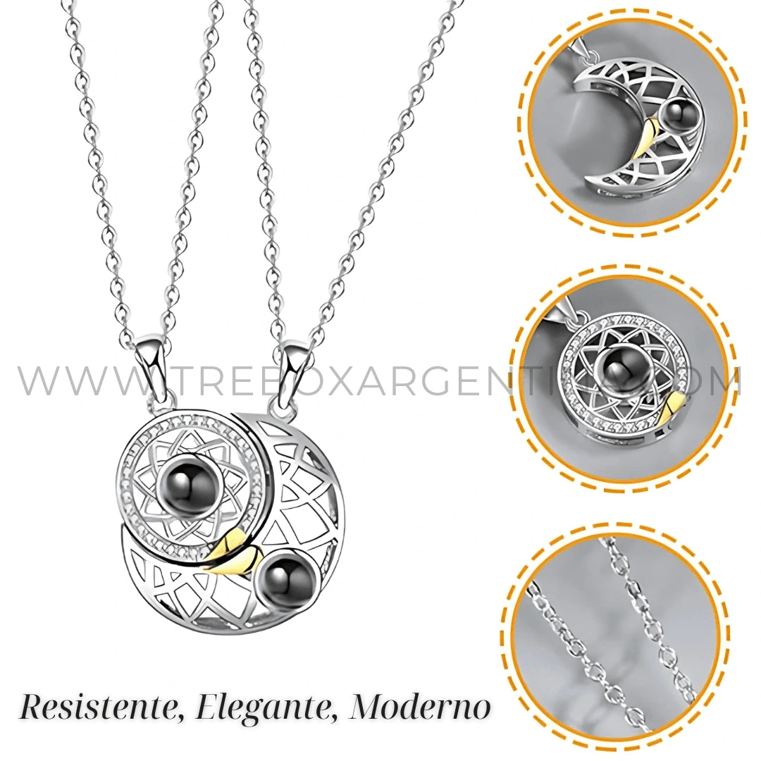 Collar Eterno® | Un "Te Amo" en 100 idiomas (2 en 1)