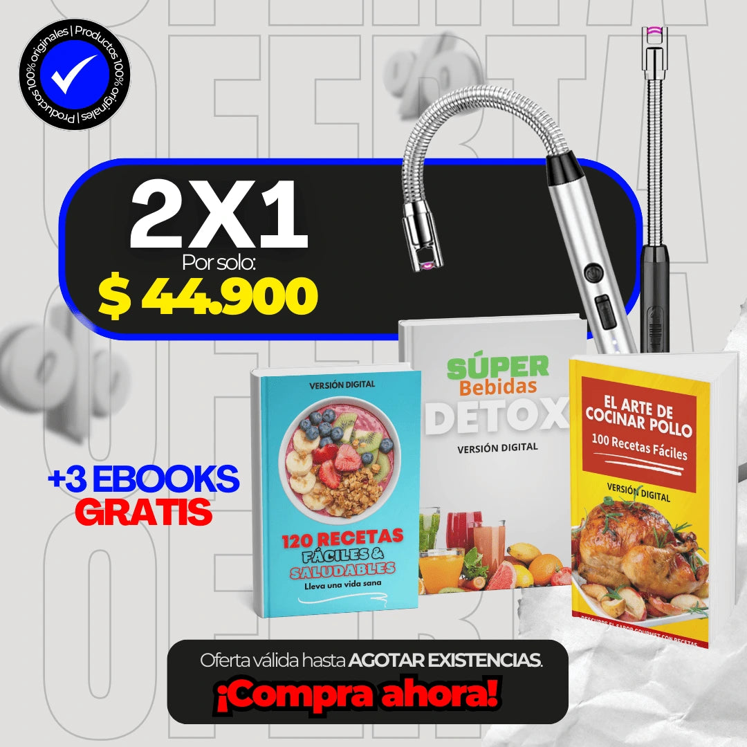 MaxFlame™ | El Encendedor Eléctrico más Seguro del Mercado - Recargable y Sin Gas