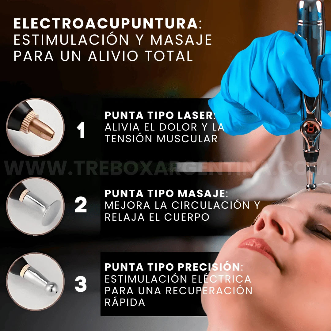 Lápiz de Acupuntura Electromagnético PulseTherapy | Reduce el Estrés y la Tensión sin Medicamentos