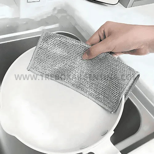 ¡Oferta exclusiva Pack x10! 🔥 Paño Metálico Multiusos BrilloMax | Elimina todo tipo de manchas ✨