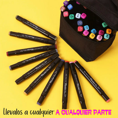 Set de Marcadores artísticos Greco (Envio GRATIS HOY + 40% OFF)