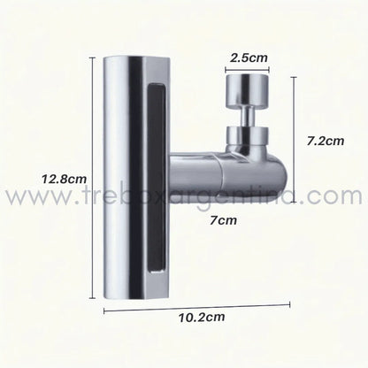 AquaFlex™ Extensor de Grifo Giratorio para Máximo Control y Ahorro de Agua