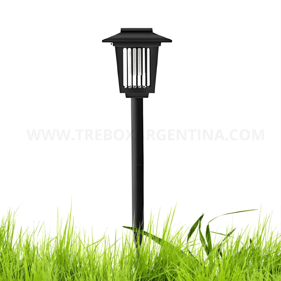 SolarKiller Lámpara solar antimosquitos 3 en 1 : Iluminá, protegé y olvidate de los mosquitos