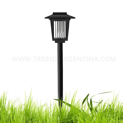 SolarKiller Lámpara solar antimosquitos 3 en 1 : Iluminá, protegé y olvidate de los mosquitos