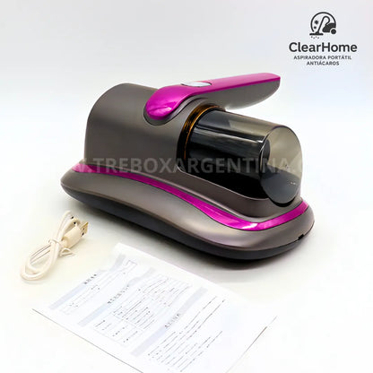 50% BLACKWEEK 🎁 | ClearHome Aspiradora Portátil Antiácaros : Tu hogar libre de ácaros, polvo y alergias.