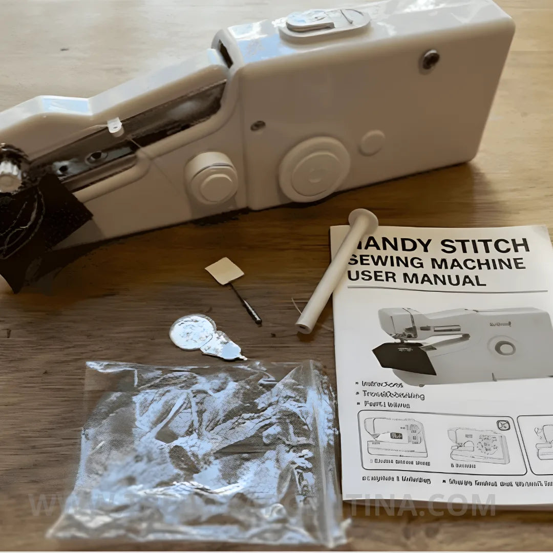 HOY 40% OFF🎁 | StitchOn™ Mini Máquina de Coser: Siempre lista para salvarte en emergencias y arreglos diarios