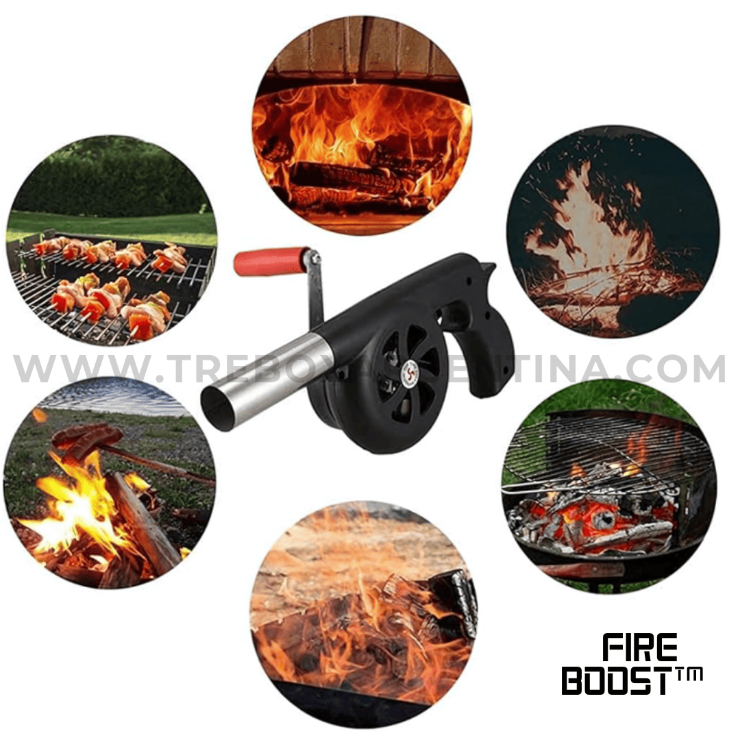 FireBoost™ | Soplador Manual Potente - Prende tu fogata en segundos 🔥