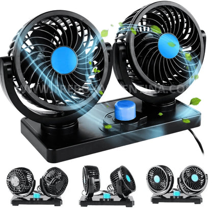 EDICIÓN VERANO ☀️ | CoolDrive Ventilador para Auto: El toque de frescura que tu auto necesita este verano.