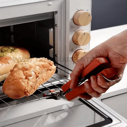 PROMO 3X1 🎁 Pinza antideslizante de silicona CookGrip🧑🏻‍🍳: Agarrá cualquier cosa caliente sin problemas!