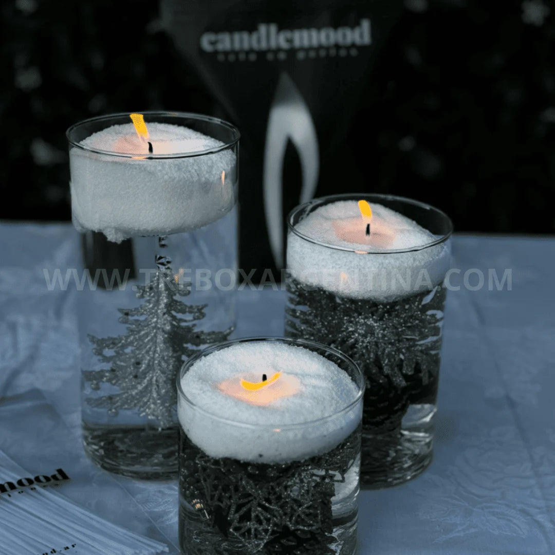 ¡ÚLTIMOS EN STOCK! -  Vela Perlada CandleMood | Diseño infinito, elegante y seguro [Pabilos GRATIS]
