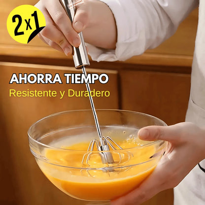 Batidor de Huevo Semiautomático MIXER PRO - 2X1 ¡Compra 1 y Lleva 1 GRATIS!