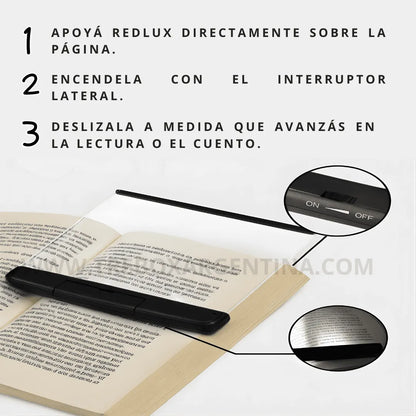 2X1 🚨 | Luz Led para lectura ReadLux: La luz ideal para tus noches de lectura