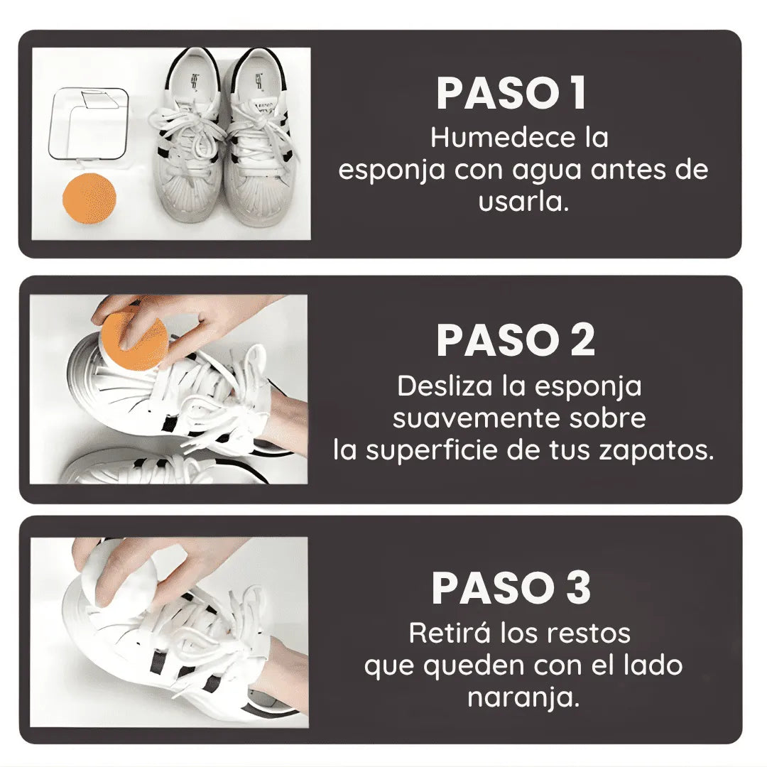 PACK X30 🎁🎄 | Esponja Mágica para Calzado MagicShoe: Dejá tus zapatos como nuevos en segundos