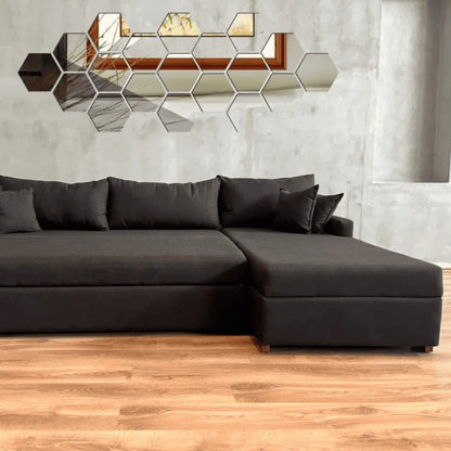 HEXAHOM™ Espejos Adhesivos  Decorativos SetX10 - PROMO 2X1 ¡Llevate 2 Set Paga 1!