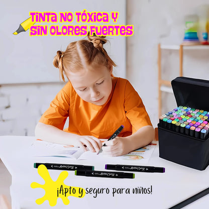 Set de Marcadores artísticos Greco (Envio GRATIS HOY + 40% OFF)