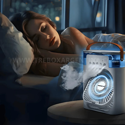 ☀️ OFERTA VERANO | CoolBreeze Mini Ventilador Portátil: Aire frío donde quieras ¡Que el verano no te derrita!❄️