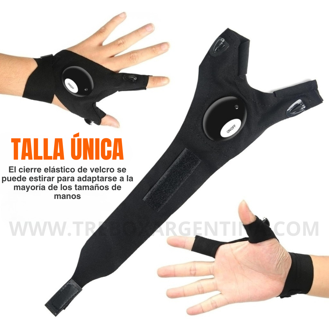 Guantes LED NEXLUM - COMBO ESPECIAL DIA DEL PADRE 2x1 - Olvidate de sostener linternas