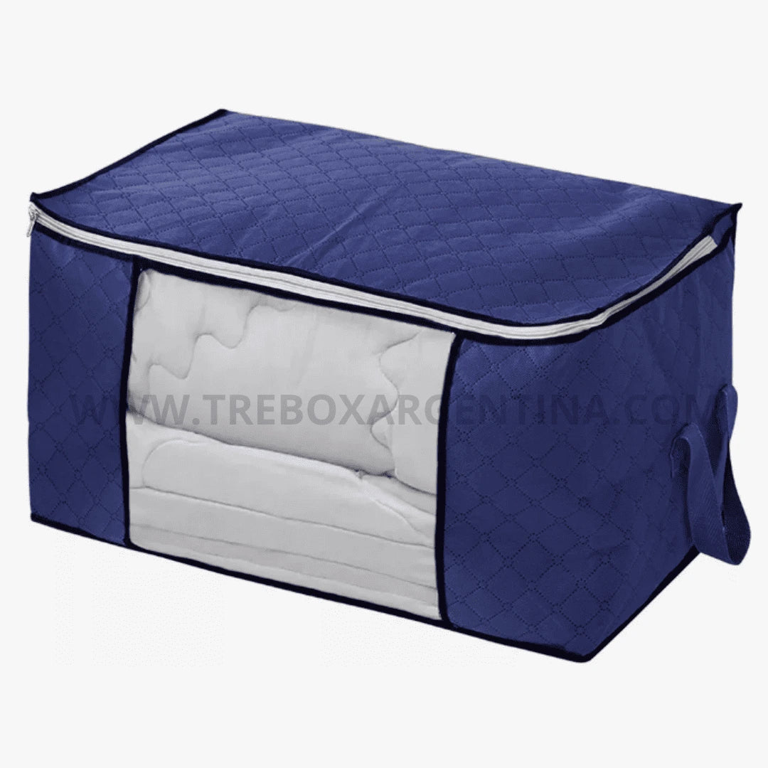 OFERTA PRE VERANO 3X1 |  FoldBox™ Organizador XL: Guardá tus frazadas sin que se arruinen hasta el próximo invierno