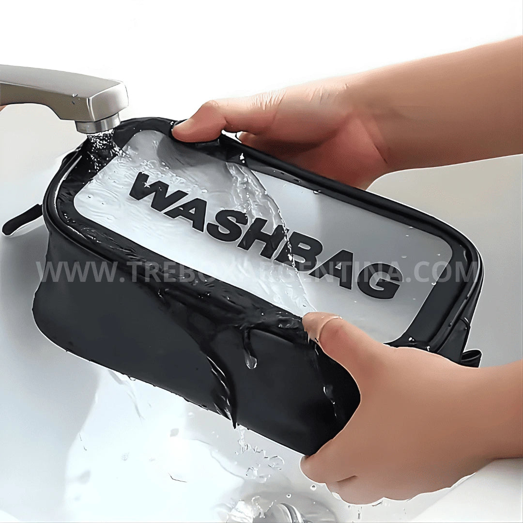 COMBO BEAUTY💄 | Limpiador Eléctrico de Brochas BrushClean  + Neceser WashBag: Cuidá tus brochas y llevá tu make-up con estilo donde quieras.