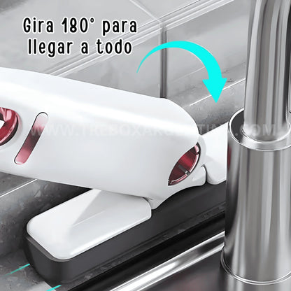 🧽 OFERTA 2x1 | CleanMax Mini Mopa Portátil : Tu aliado perfecto para cocinas, baños y vidrios brillantes