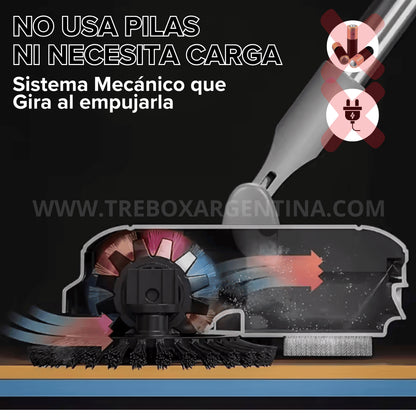 40% OFF 🎁 HomeMaster: Escoba Semiautomática 3 EN 1 | En dos patadas barrés y tu casa queda impecable.