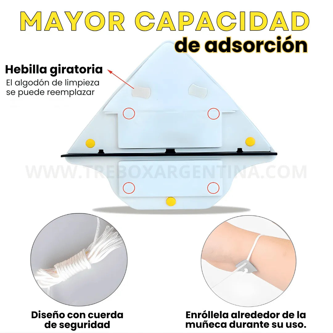 40% OFF🎁 | Combo BrillaDuo: Ventanas relucientes sin escaleras y sin accidentes