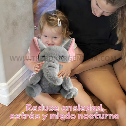50% BLACKWEEK🎁 | DreamElf™ Elefante Luminoso: Respiración Real, Calma Profunda y Compañía en tus sueños (Para peques y adultos)