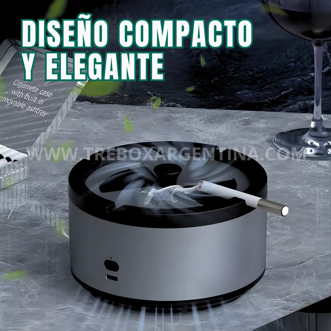 25% NAVIDAD SALE🎁 | SmokeAir™ Cenicero Purificador: Protegé los pulmones de los tuyos del humo del cigarrillo y vapeo