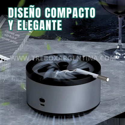 25% NAVIDAD SALE🎁 | SmokeAir™ Cenicero Purificador: Protegé los pulmones de los tuyos del humo del cigarrillo y vapeo