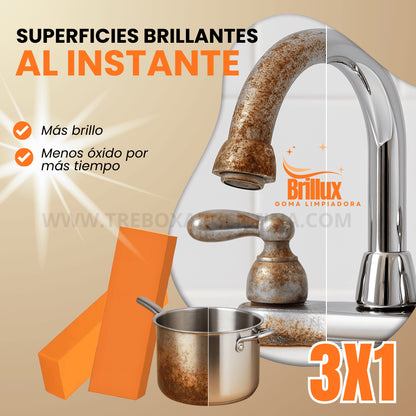 3X1 🎁 | Goma Limpiadora Brillux: Canillas, ollas y herramientas brillantes como el primer día