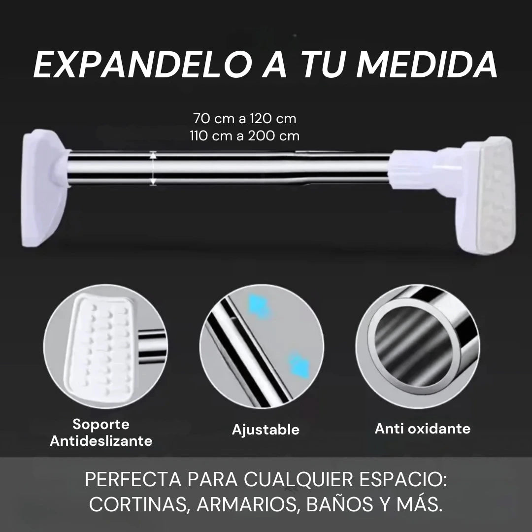 PROMO 2X1 ExtendForce | Barra Extendible Multiusos Ultra Resistente  ¡Llevate 2, pagá 1 + Envío GRATIS!