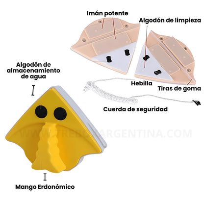 40% OFF🎁 | Combo BrillaDuo: Ventanas relucientes sin escaleras y sin accidentes