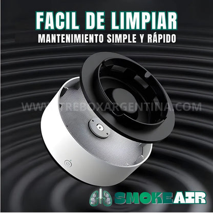 25% NAVIDAD SALE🎁 | SmokeAir™ Cenicero Purificador: Protegé los pulmones de los tuyos del humo del cigarrillo y vapeo