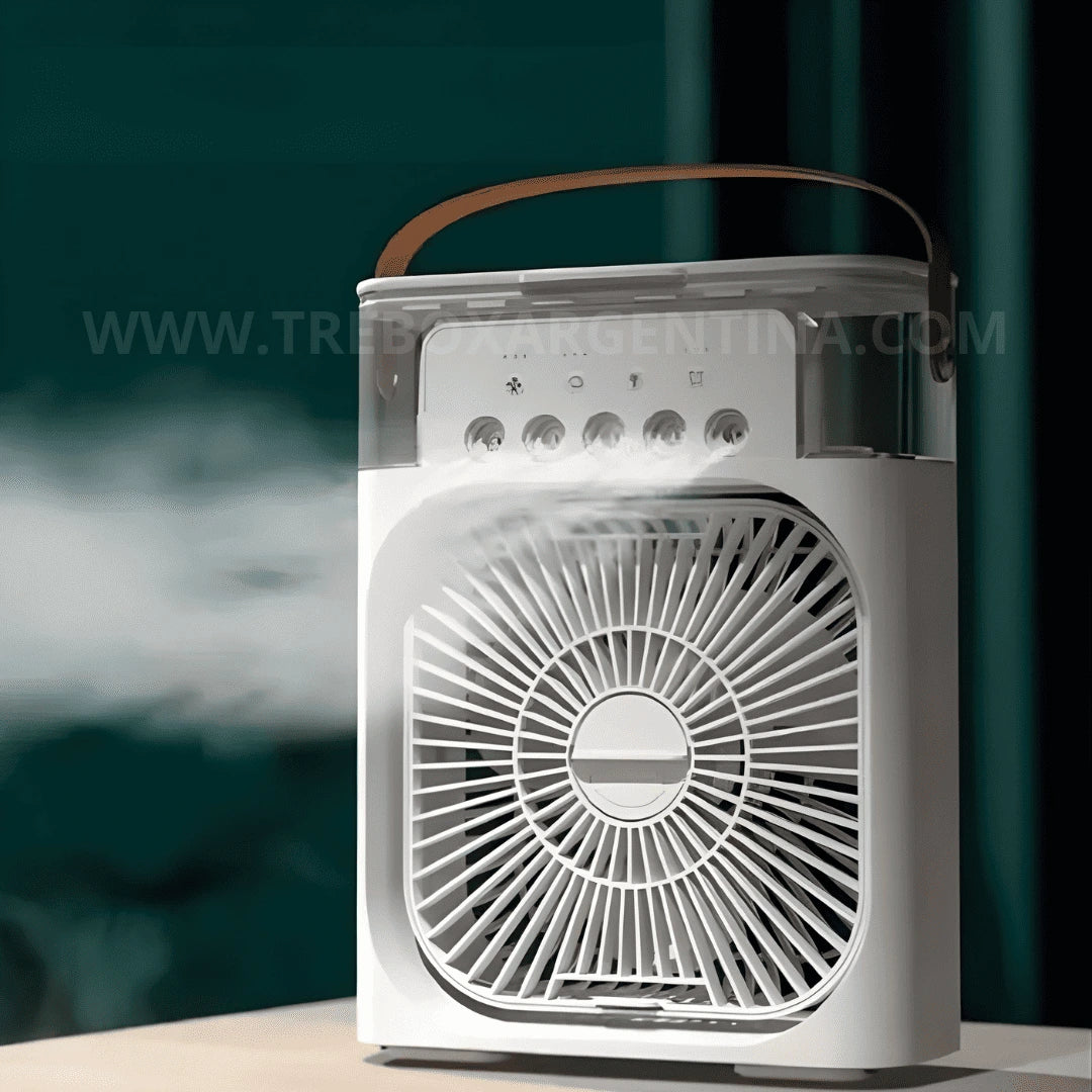 ☀️ OFERTA VERANO | CoolBreeze Mini Ventilador Portátil: Aire frío donde quieras ¡Que el verano no te derrita!❄️