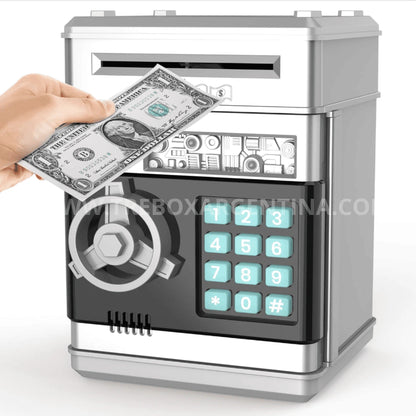 50% OFF🎁 KidsBank | Caja Fuerte Electrónica para niños: La forma más divertida de aprender a ahorrar.