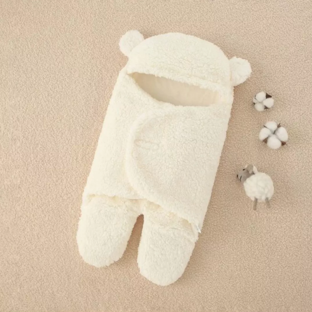 Oferta Limitada 2X1 🐻 TeddyBear | Manta Envolvente de Osito para Bebés – Mantén a tu bebé calentito todo el invierno