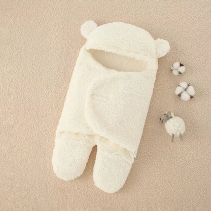 Oferta Limitada 2X1 🐻 TeddyBear | Manta Envolvente de Osito para Bebés – Mantén a tu bebé calentito todo el invierno