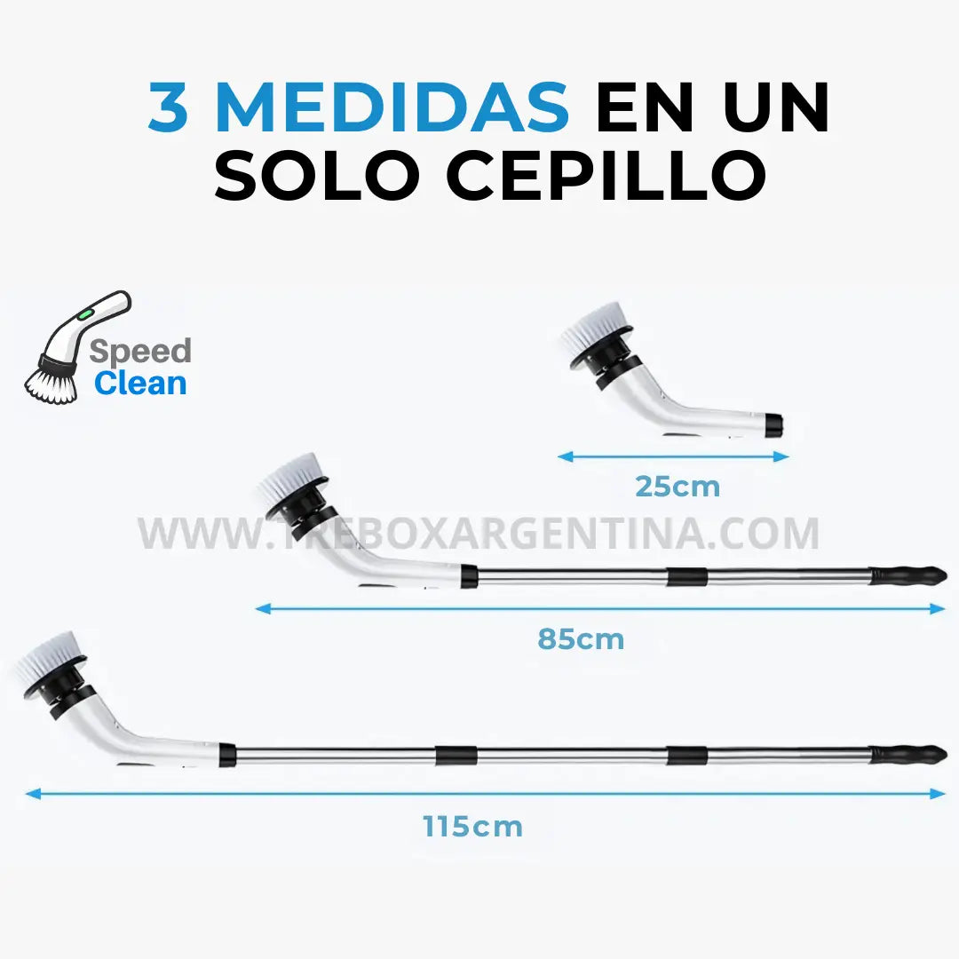 [50% OFF🎁] | SpeedClean Cepillo de Limpieza Eléctrico Recargable 8 en 1: Tu casa impecable en minutos y sin esfuerzo.